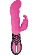 Ravishing Rabbit Lover Silicone Vibrator - Pink