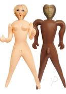 Zero Tolerance Blow Ups Interracial Cuckold Set Of 2 Dolls...