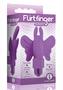 The 9`s - Flirt Finger Silicone Butterfly - Purple